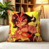 BBurning Spice Cookie Fiery Beast Cookie Run Kingdom  Pillow Case Square DoubleSided Sofa Cushion Cover Bedroom Bedside Pillow