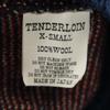 TENDERLOIN 15AW Made in Japan Wool Blend Wing Pattern Long sleeve sweater Men's Used