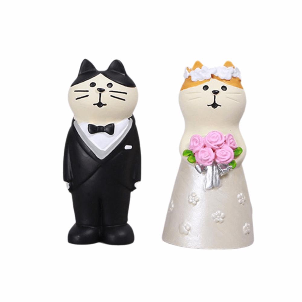 Japanese Style Wedding Ceremony Ornaments DIY Resin Handicraft Ornaments  Cake Decoration