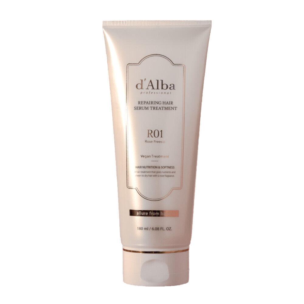 

d Alba Repairing Hair Serum Treatment 180ml + RANDOM GIFT