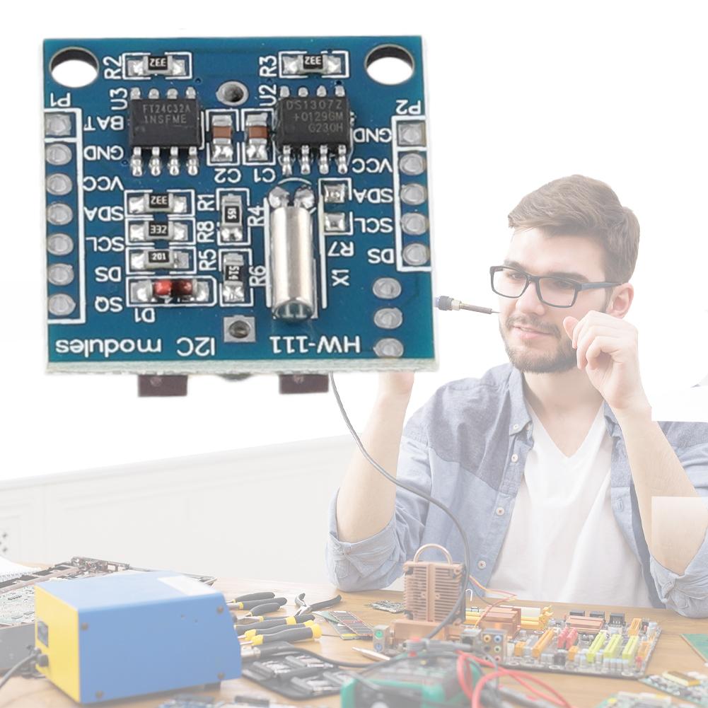 DS1307 AT24C32 RTC Module I2C Real Time Clock Module Memory Board High Precision Clock Module for AVR ARM PIC