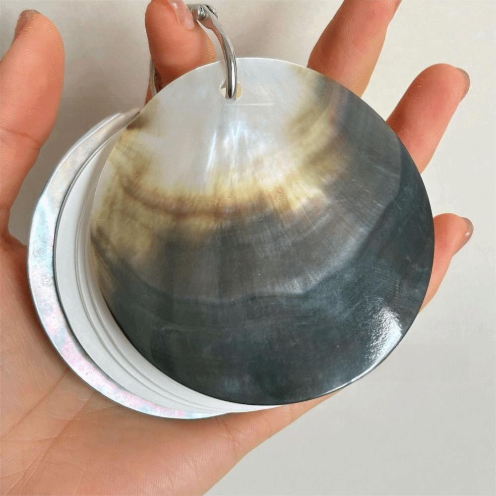 Mini Compact Natural Seashell Notebook Natural Shell Mini Notebook Sketchbook Personal Use
