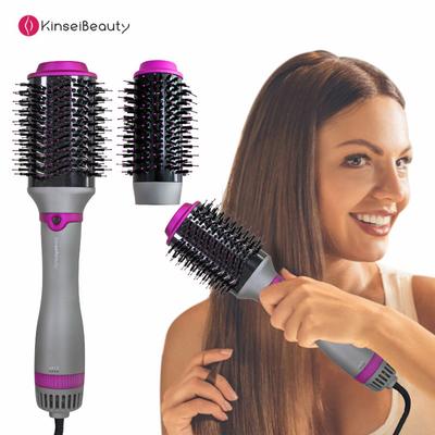 1200W vysoušeč vlasů 2v1 horkovzdušný kartáč One Step Styler Volumizer Hřebenový váleček na vlasy Elektrický kartáč s iontovým fénem Žehlička na vlasy Kulma