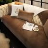Sofa Cushion Plush Winter Leather Sofa Cushion Non-Slip Thickened Fur Simple Modern Cover Cloth