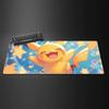 Pokemon Gamer Mouse Pad XXL Rubber Keyboard Mousepad Desk Mat With 2MM Lock Edge For Computer