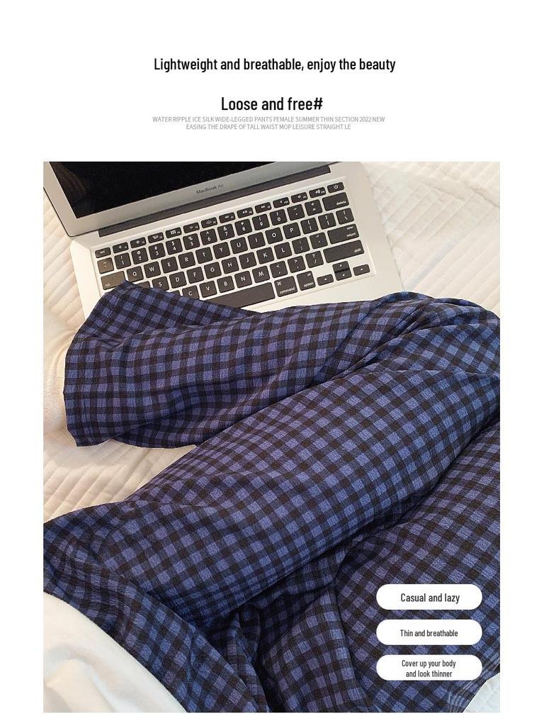 Women's Plus Size Bubble Cotton Pajama Pants - Lightweight, All-Season Strolling Wear