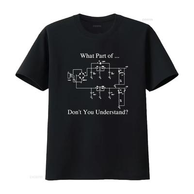 Electrical Engineer T Shirt Funny Engineering Sarcasm Vintage Washed Designer Clothes Versatile Fashion Streetwear Unisex