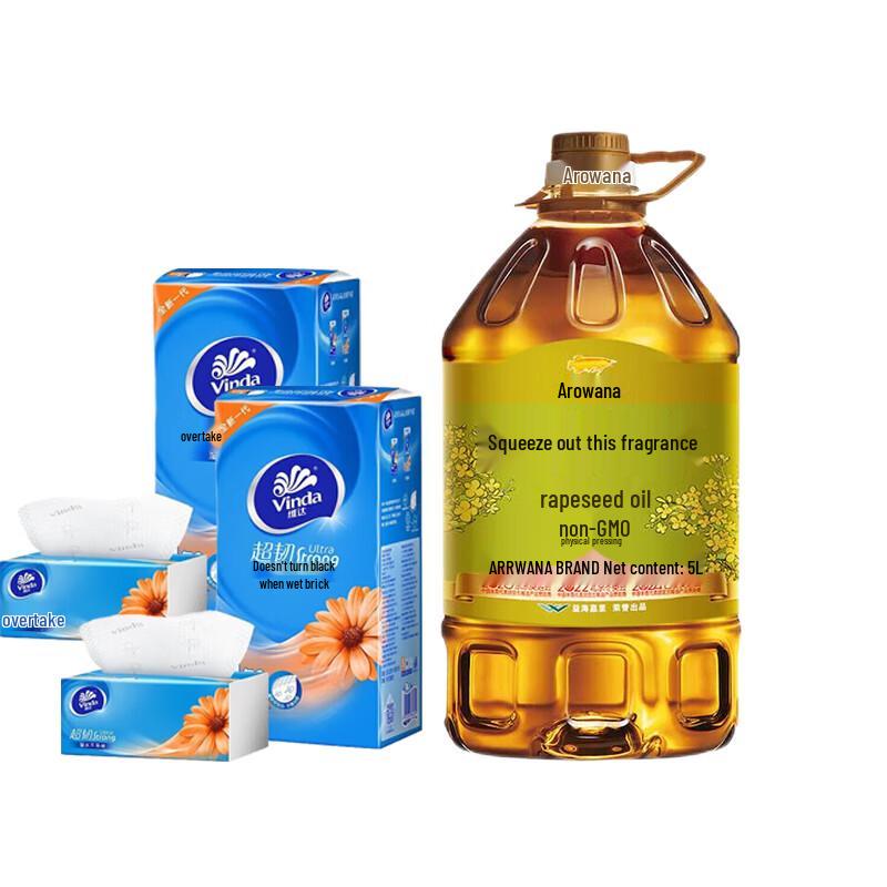 Vinda Tissues and Rapeseed Oil Bundle