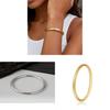 Keine IP-Beschichtung Stil Edelstahl Geometrisches Armreif Armband Schmuck Für Damen Herren