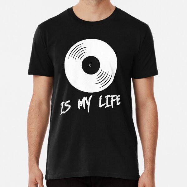 Vinyl is my life T-Shirt S-5XL Best T-Shirt