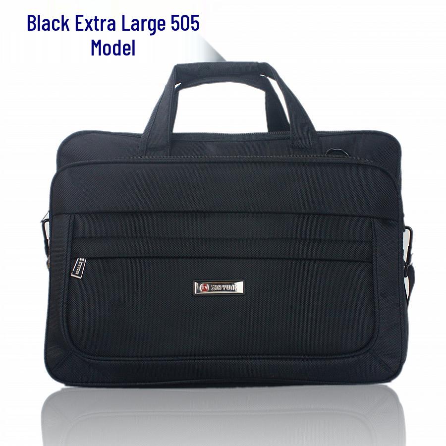 Extra Large Men's Oxford Cloth Travel Laptop and Business Shoulder Bag