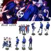 Blue Prison-themed Acrylic Double-layered Standee Anime Display Collectible