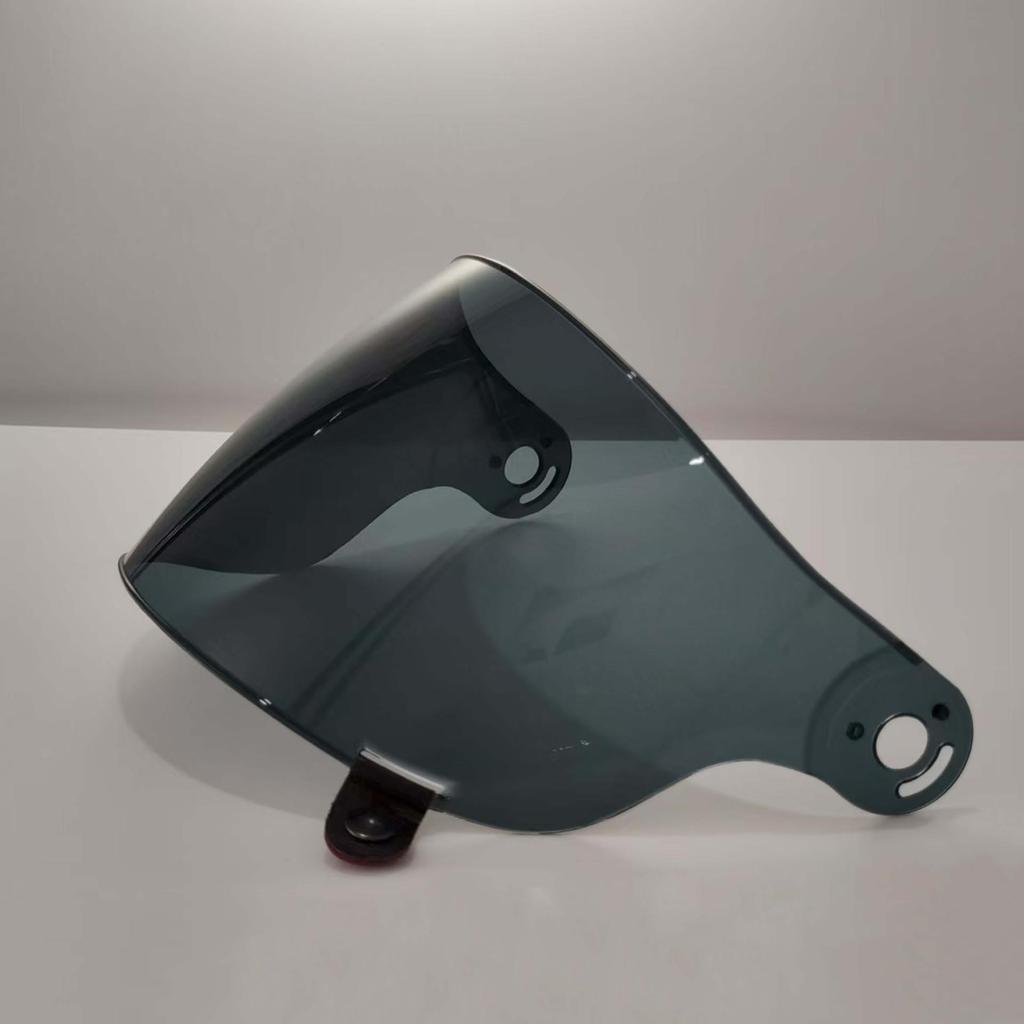 Fits BELL Retro Motorcycle Helmet Bullitt Flat Visor with Aurora Electroplating for Day and Night Use.