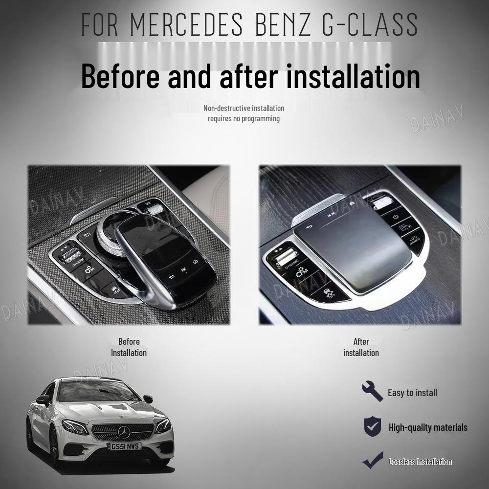 Fits 19-24 Mercedes-Benz G-Class: Center Console Mouse Touch Panel Upgrade.