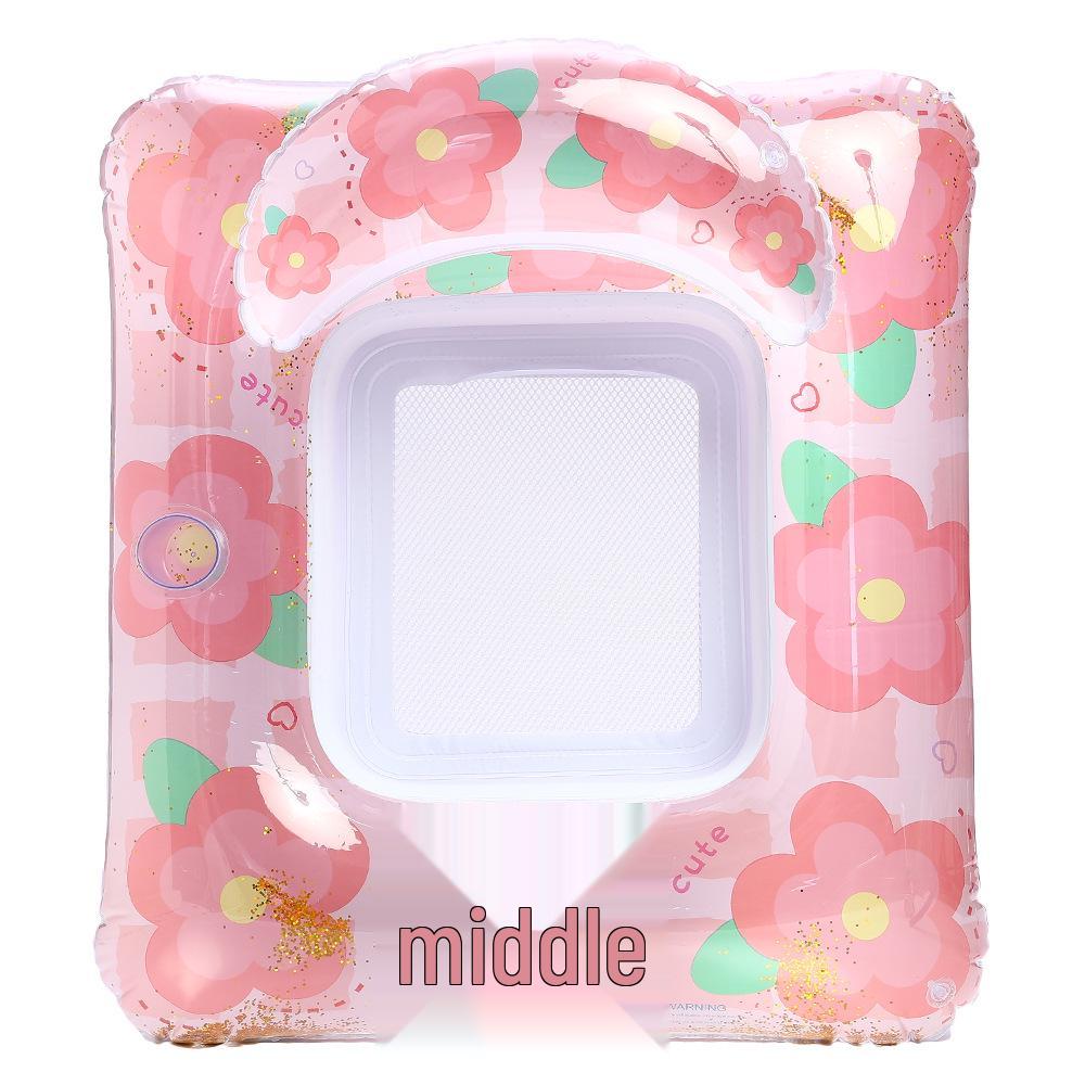 New Style Daisy Stripe Inflatable Pool Float Lounger