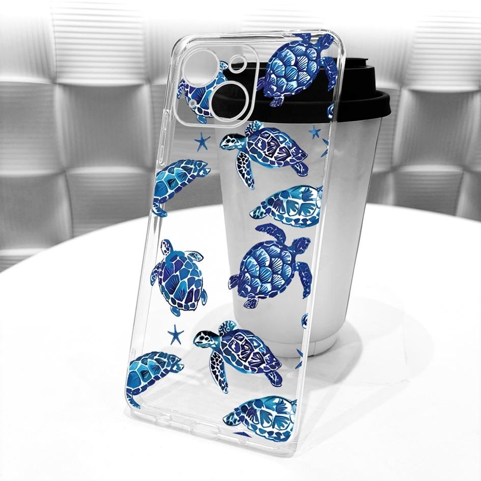 Silicone Case For iPhone 15 Pro Max Cover Stylish Flower Soft TPU Capa Protective Phone Covers For iPhone 15 15Plus 15Pro Bumper