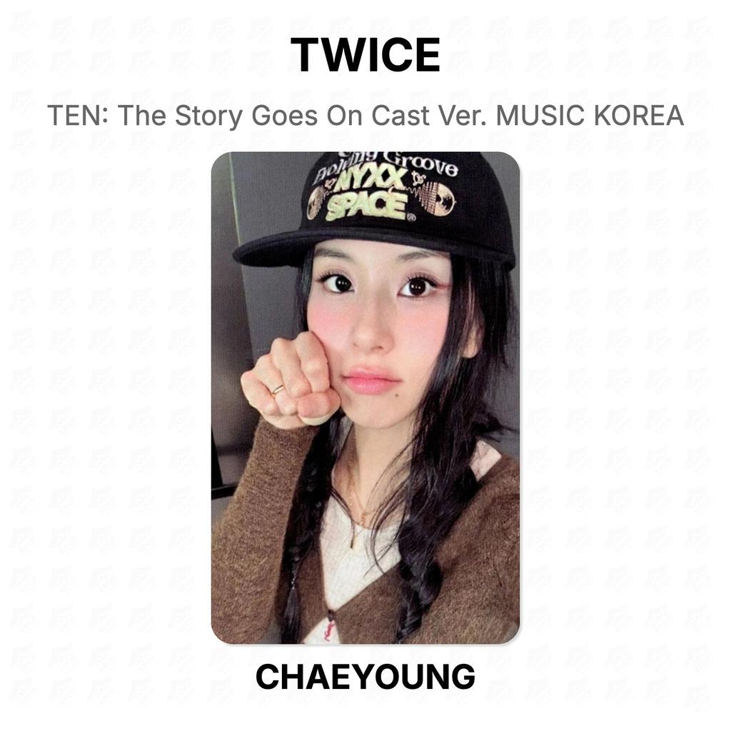 Twice TEN: The Story Goes On Cast Ver. MUSIC KOREA Official Photocard