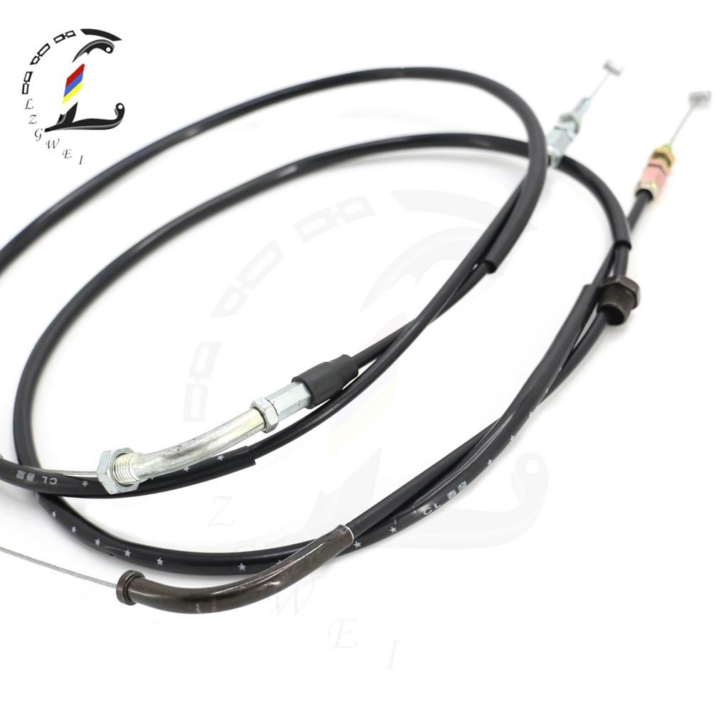 Motorcycle Throttle Cable Motorbike Push Pull Wire Oil Return Line Accessories For Honda CB400 CB550 CB750 CB350 CL360 FT500