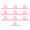 10pcs Metal Binder Clip Iron Large Binder Clip Strong Clamping Force Paper Binder Clips for Office School Tickets