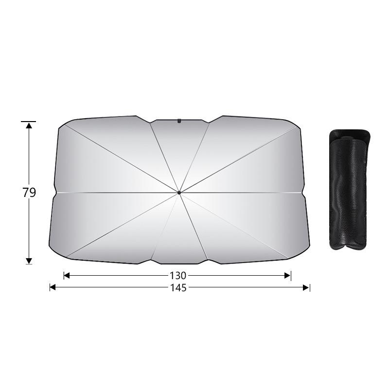 Car Foldable Front Windshield Sunshades Interior Sun Shade Umbrella Front Window UV Protection Sun Visor Cover Car Accessories