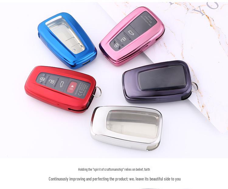KAKTUS Car Key Case for 2018 Toyota Camry/Prado