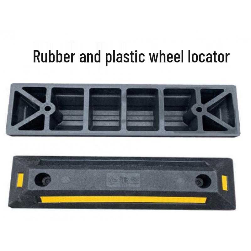 Rubber and Plastic Wheel Chock for Garage
