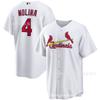 St. Louis Cardinals 4 Yadier Molina Fan Baseball Jersey Unisex Cotton Blend Embroidered MLB Style Cap