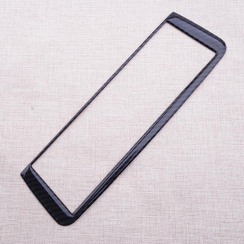 Carbon Fiber Console CD Panel Decorative Trim Cover Set Fit For Mercedes Benz A B GLA CLA Class