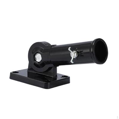 Flag Pole Holder Mounting Bracket Accessories 180° Adjustable Easy To Install Wall Mount for