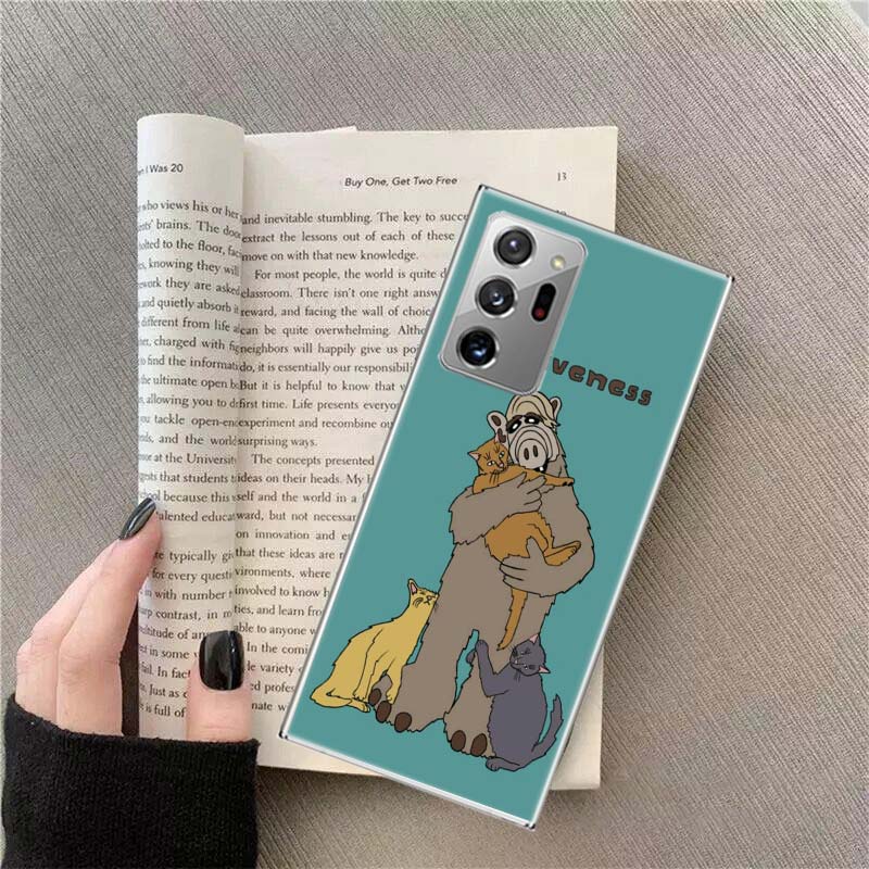 Alf TV Series Phone Case for Samsung A17 A37 A57 A54 A14 A24 A34 A07 A04S A02S A12 A22 A32 A52S A16 A26 A36 A56 A72 Galaxy Note