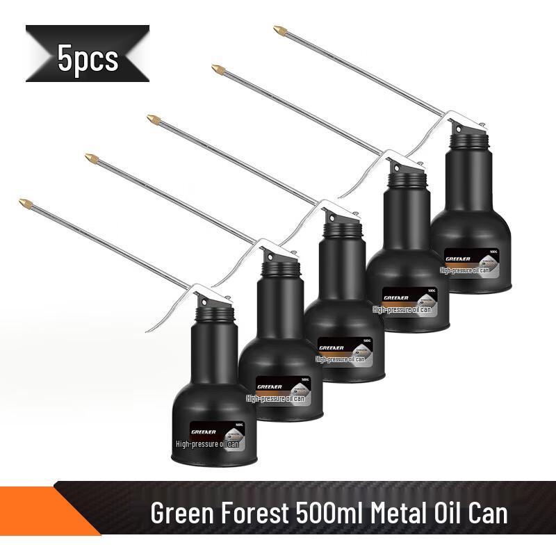 Green Forest 500ml Electric High-Pressure Oiler Set (5-Pack) CN plug (adapter included)