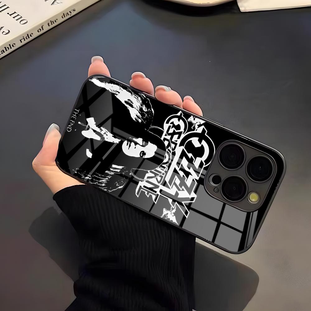 

Retro Heavy Metal Band Rock Ozzy Osbourne Band Phone Case For IPhone 17 Pro Max 16 15 14 Pro Max 13 11 X Xs Xr 8 7Plus Glass C iPhone17 Air