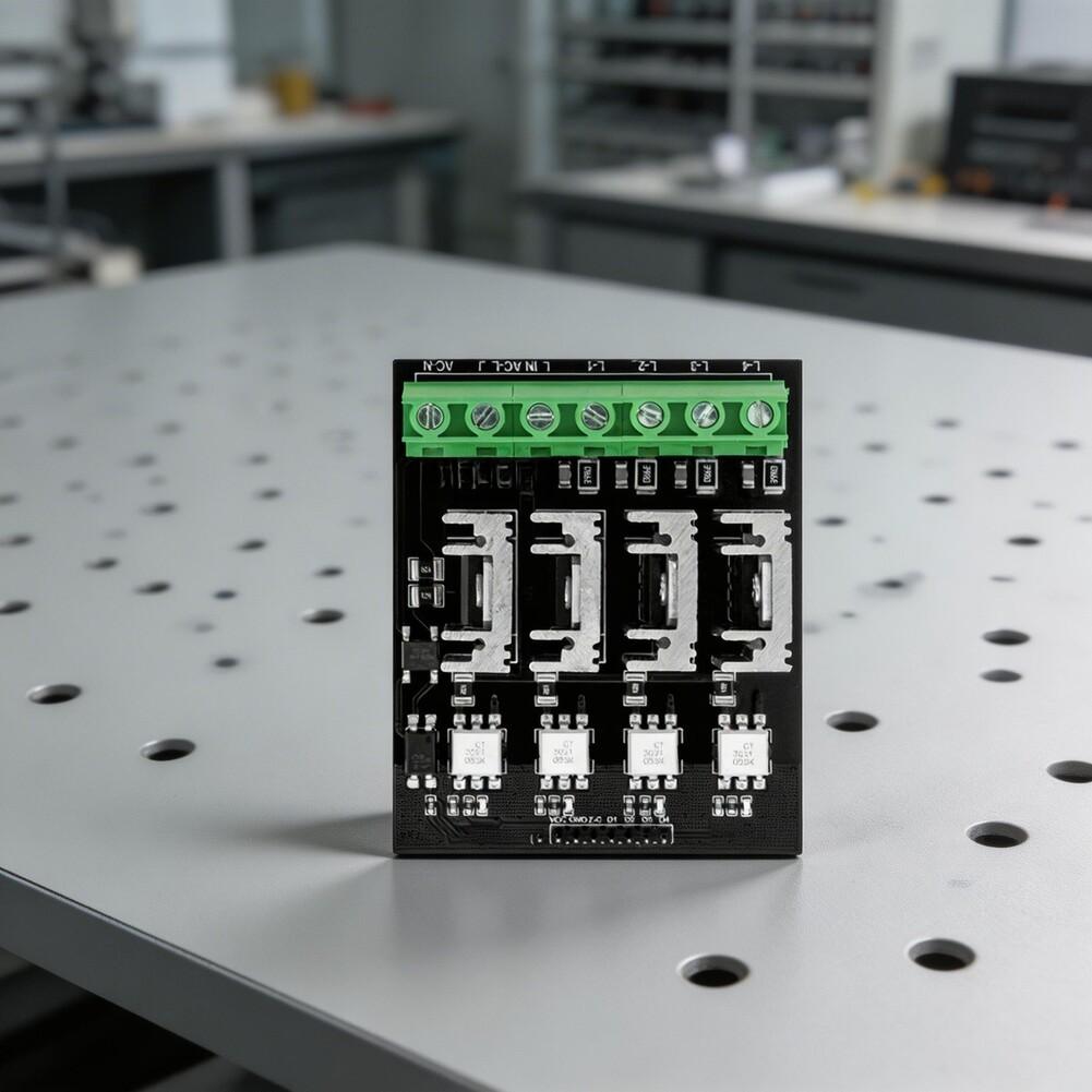 1pc 3.3V/5V 4-Channel AC Dimmer Module For Microcontroller Power Modules For Water Pump Ventilation Systems