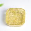 Resin Geometric Dismagnetization Bowl With Natural Crystal Fill For Modern Living Room Decor