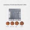 Portables Coffees Grinds Reference Card Compacts 16 Level Coffees Grinds Scale for Travel Enthusiasts