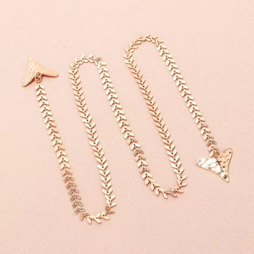 Long Tassel Earhook Body Jewelry Layered Face Chain Cool Pendant Face Chain  Women