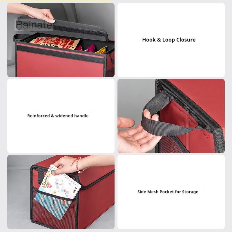 For JAECOO J5 EV JAECOO J6 JAECOO J7 J8 2023-2025, Car Trunk Storage Box Large Capacity Foldable Stowing Tidying Bag Accessories