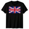 Union Jack Flagge Vereinigtes Königreich Flaggen Herren T-Shirt Damen T-Shirt Used Look Design