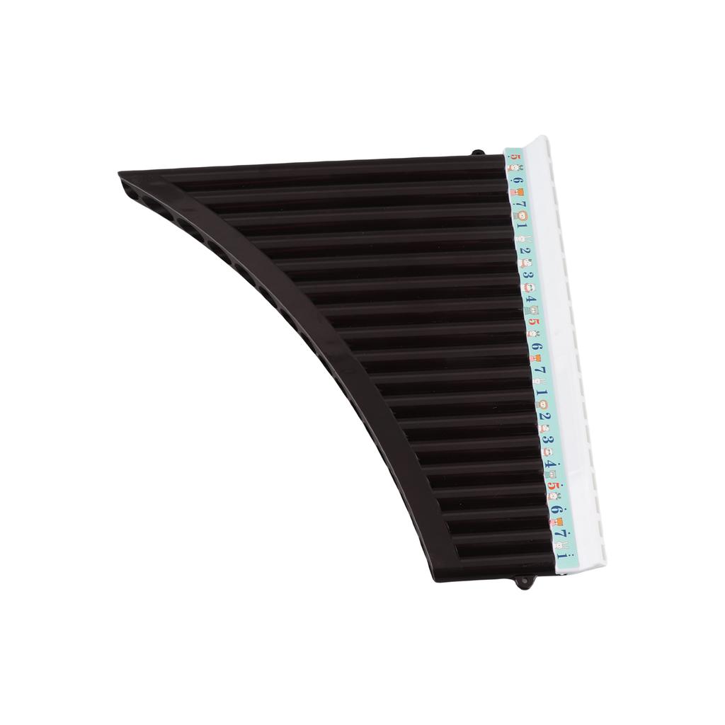 18 Pipes Pan Flute C Key Panpipes Pan Pipes with Mouthpiece Wind Instrument for Students Beginners with Carrying Bag