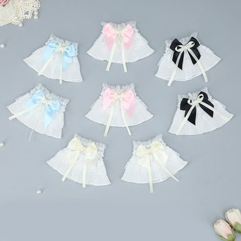 Sheer Ruffle Lace Cuffs Girls Elastic Wrist Cuffs for Y2k Girls Taking Photo Shirt Decorations Female Lace Wrist Cuffs