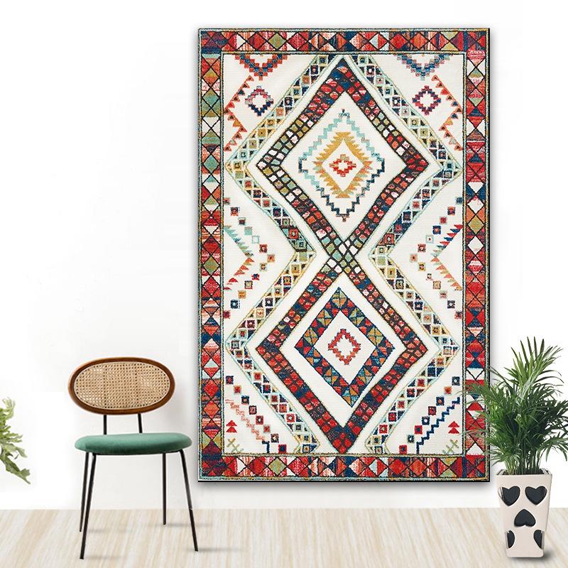 Nordic Marokko Vintage Teppich Wohnzimmer Große Größe 200x300 Dekoration Hause Fußmatten Böhmischen Nationalen Stil Schlafzimmer Dekor teppich