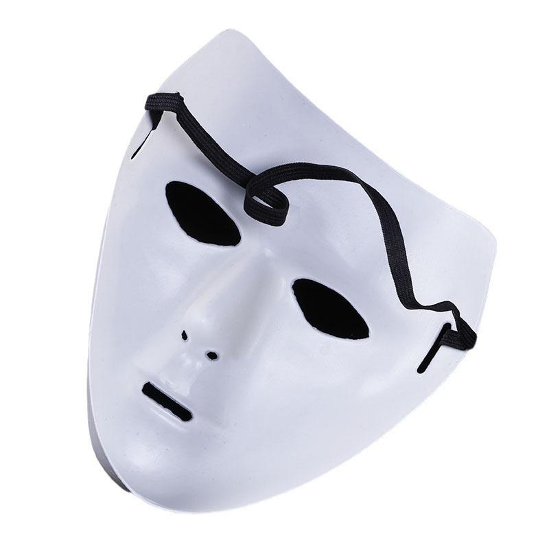 Halloween JabbaWockeeZ Weiße Maskerade Tanzmaske für Damen und Herren