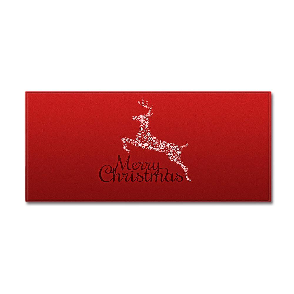 Christmas Kitchen Sand Carpet Doormat Long Floor Mat