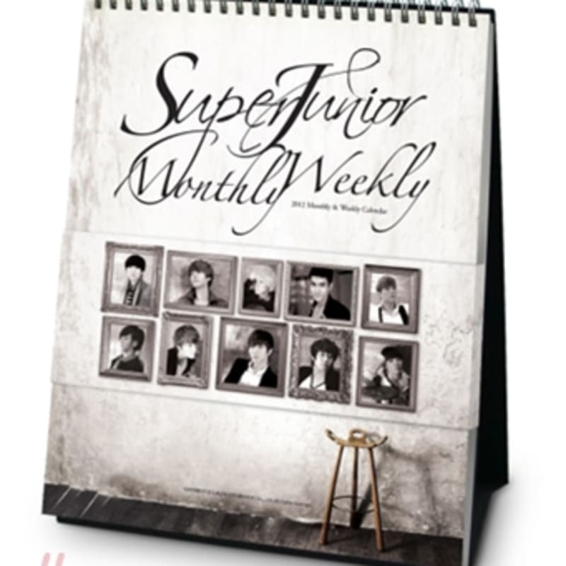 

Super Junior 2012 Official Calendar (Desktop)
