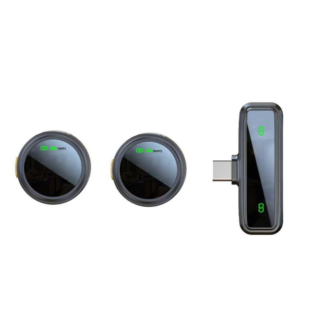 New J81 Lavalier Microphone: Smart Noise Reduction, Wireless J82 Three-in-One Mic