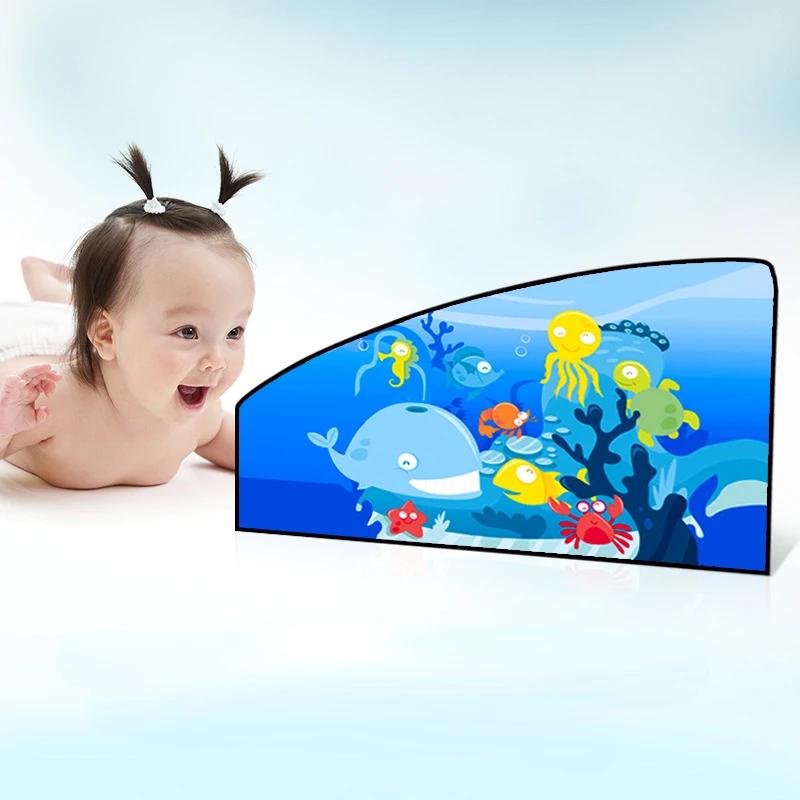 Magnetic Curtain In The Car Window Sunshade Cover Cartoon Universal Side Window Sunshade UV Protection for Kid Baby Children