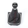 5/6Speed Suitable for Sagitar Golf Jetta Dust Cover Gear Lever Set Car Gear Lever Clothing Ball Head Accessories GearShift Cover