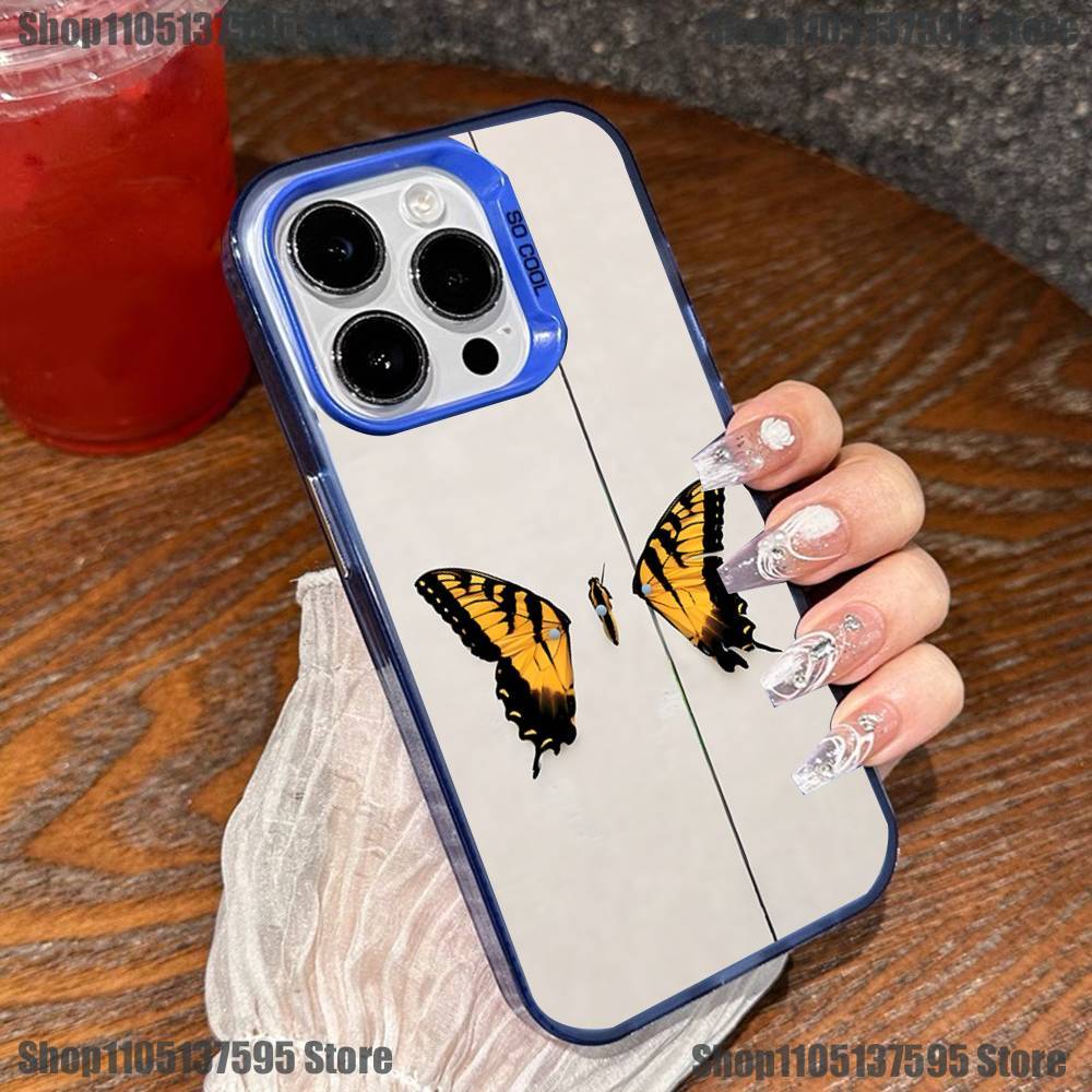COOL Band P-Paramore Phone Case For iPhone 17,16,15,14,13,12,11,Mini,Pro,E,SE4,XS,MAX Blue Candy Matte Cover
