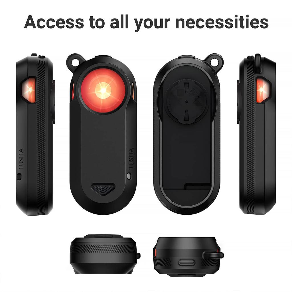 TUSITA Silikonhülle Kompatibel mit Garmin Varia RTL510 RTL515