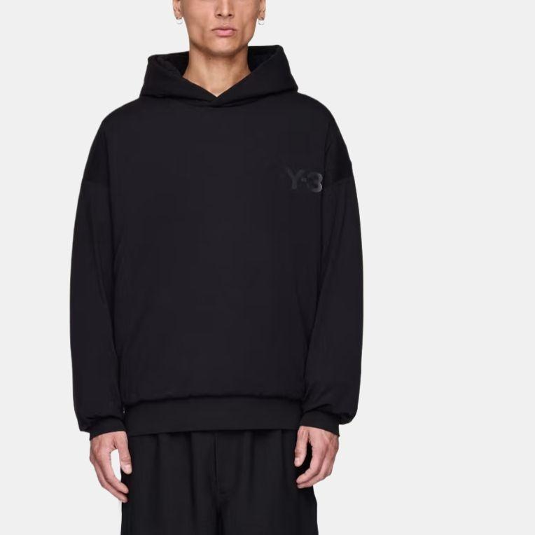 adidas Y-3 Padded Hoodie 'Black' Men's JY4556
